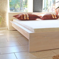 CREATO Massivholzbett mit Bettkasten