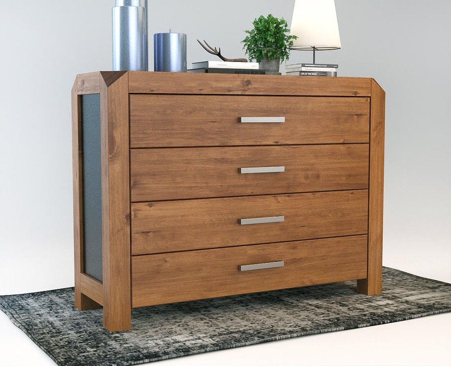 MODENA Schubladen Massivholz Kommode