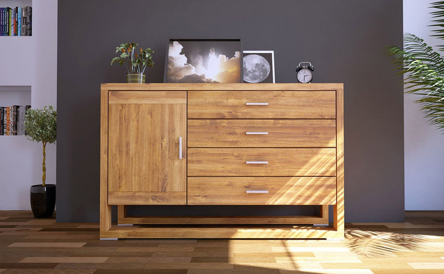 FERARRA Massivholz Schubladen Kommode
