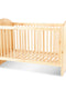 Dream Bio Babybett 70x140cm | Gitterbett | Massivholz | Naturholz | 100% Bio-Bett