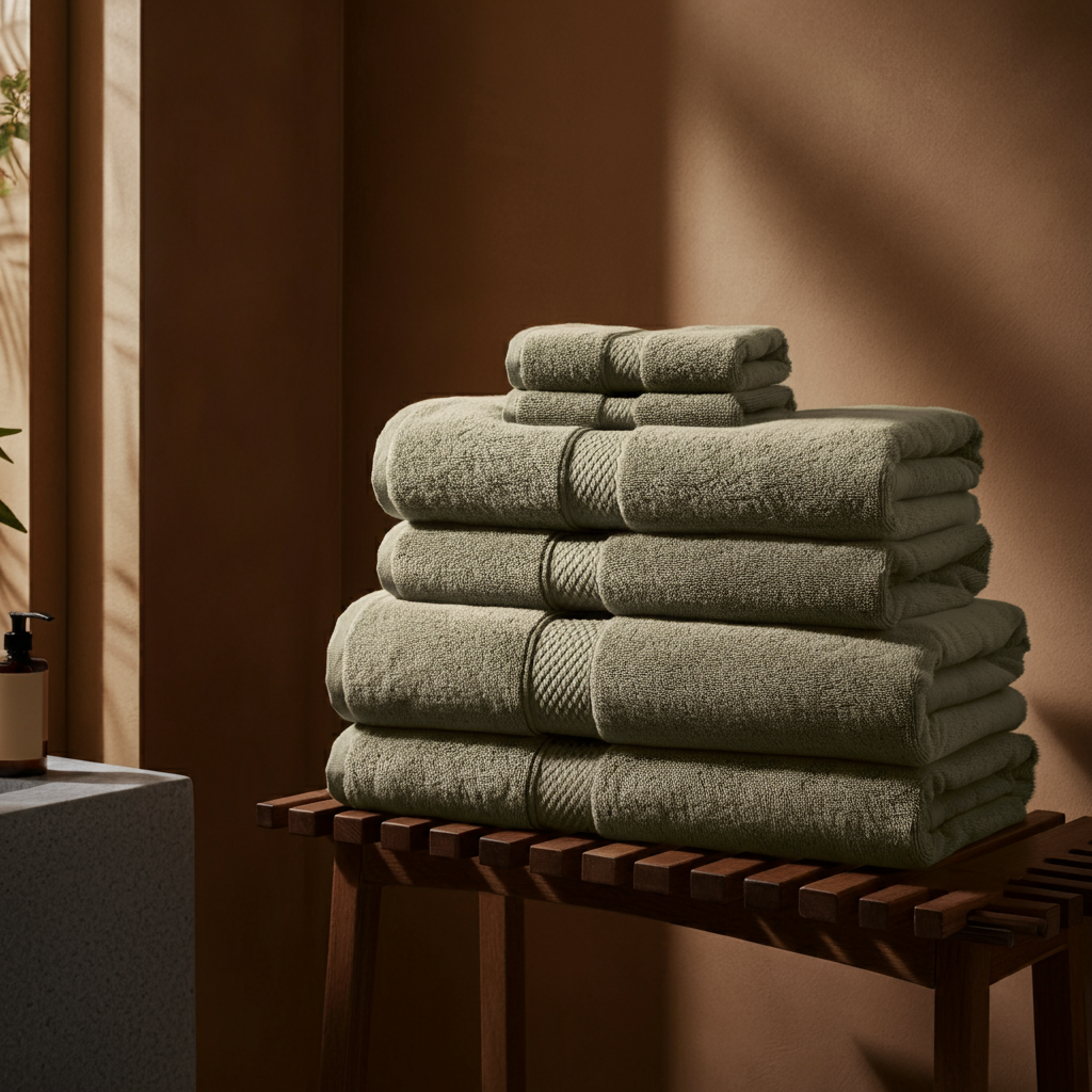 Premium Handtücher aus ägyptischer Giza-Baumwolle - Extra weich & saugfähig