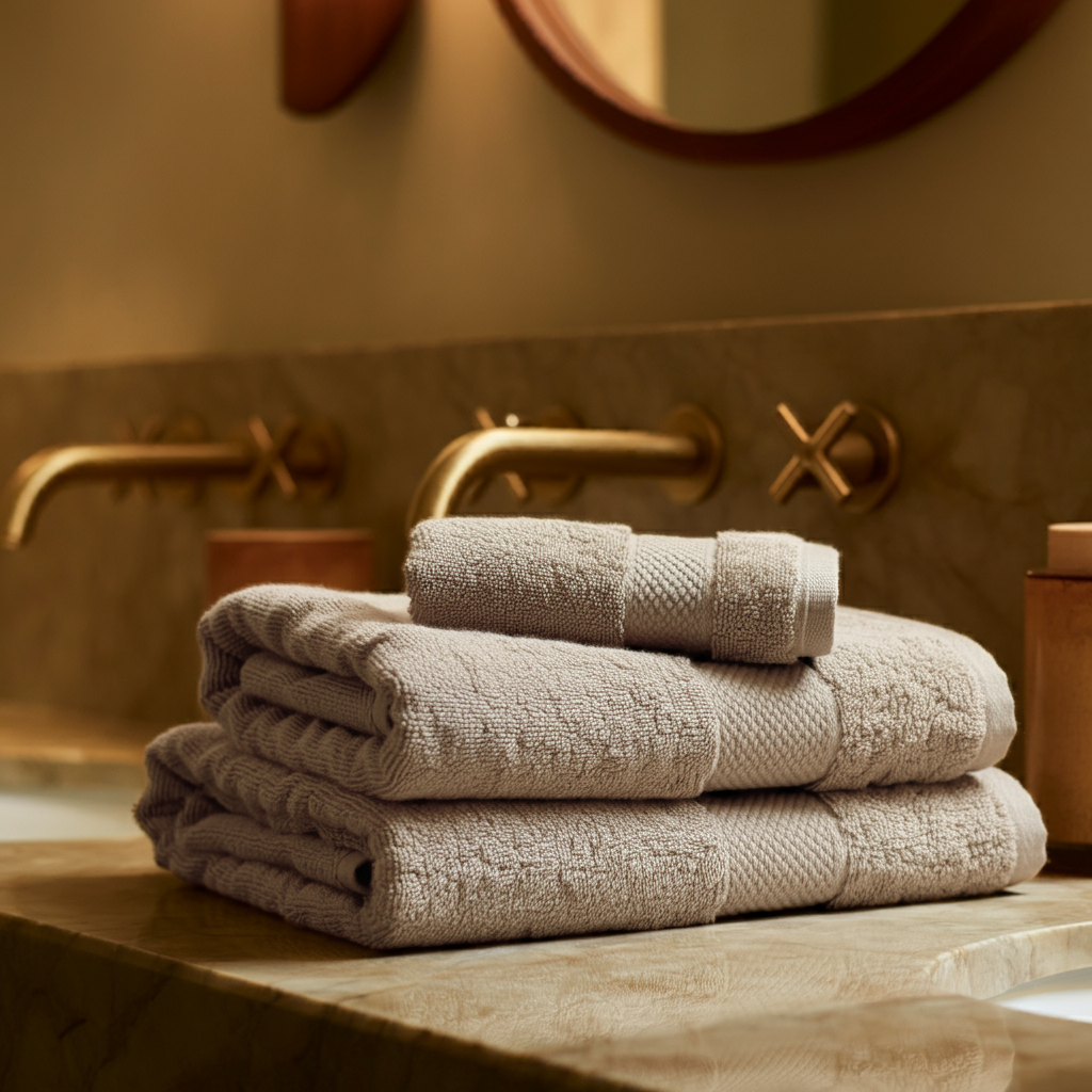 Premium Handtücher aus ägyptischer Giza-Baumwolle - Extra weich & saugfähig