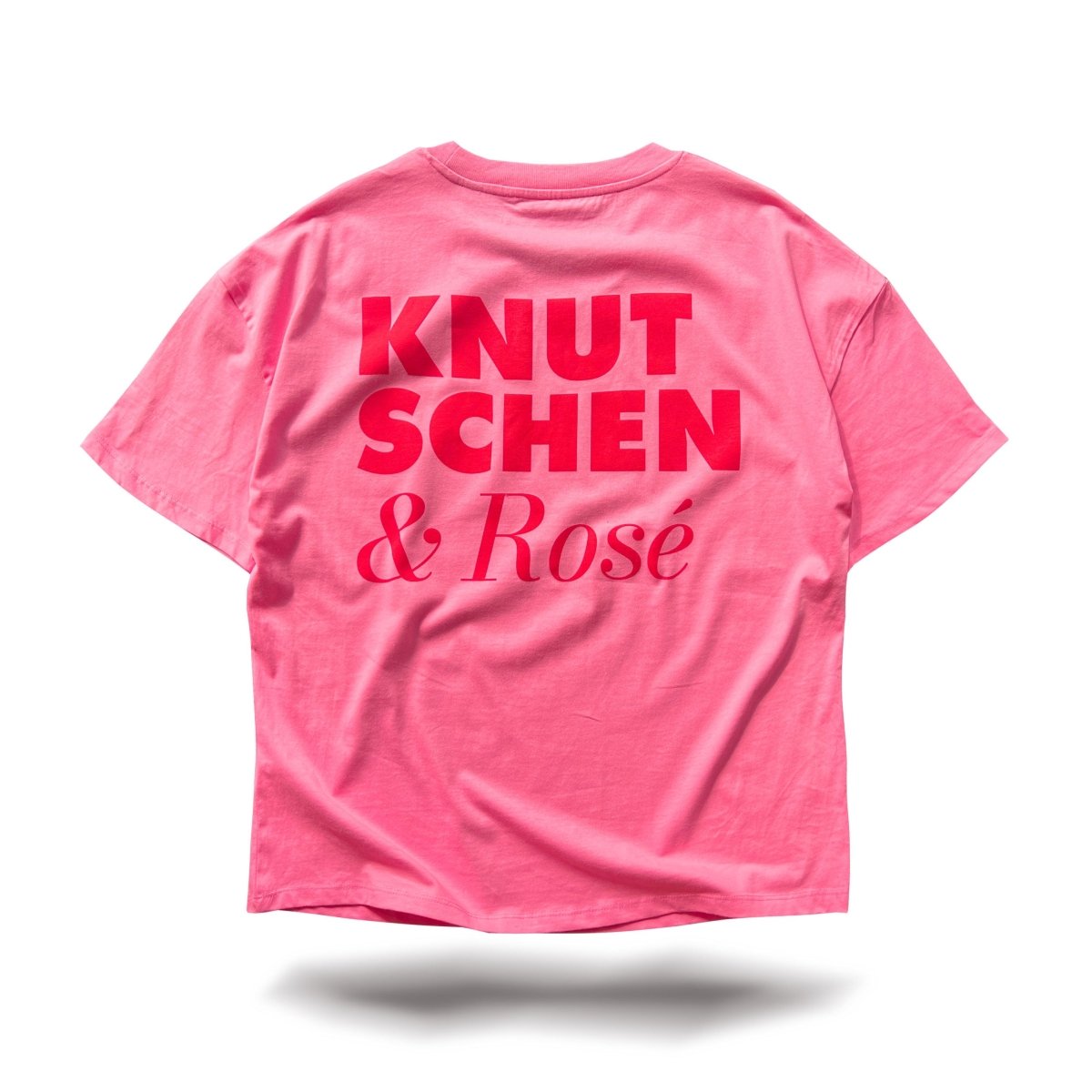 Knutschen & Rosé - Oversize T-Shirt Rosa