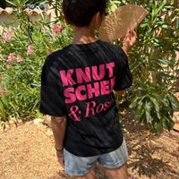 Knutschen & Rosé - Oversize T-Shirt Schwarz