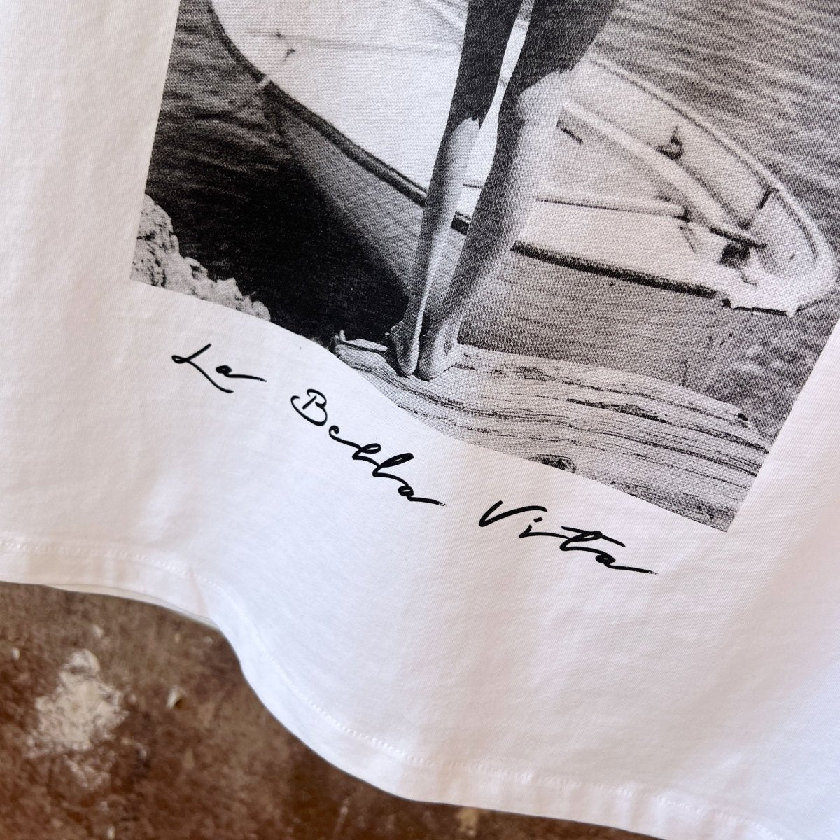 La Bella Vita - T-Shirt weiss