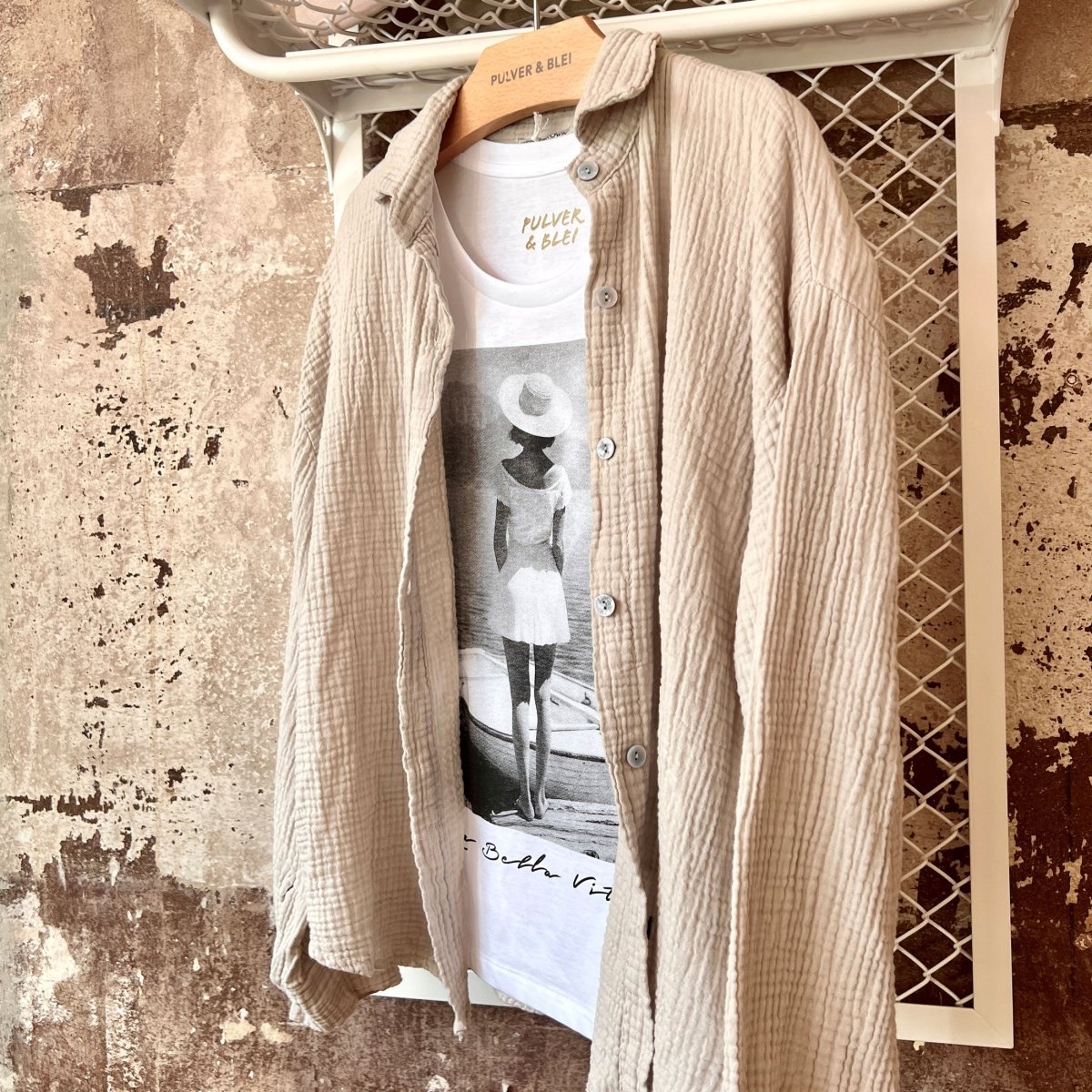 La Bella Vita - T-Shirt weiss