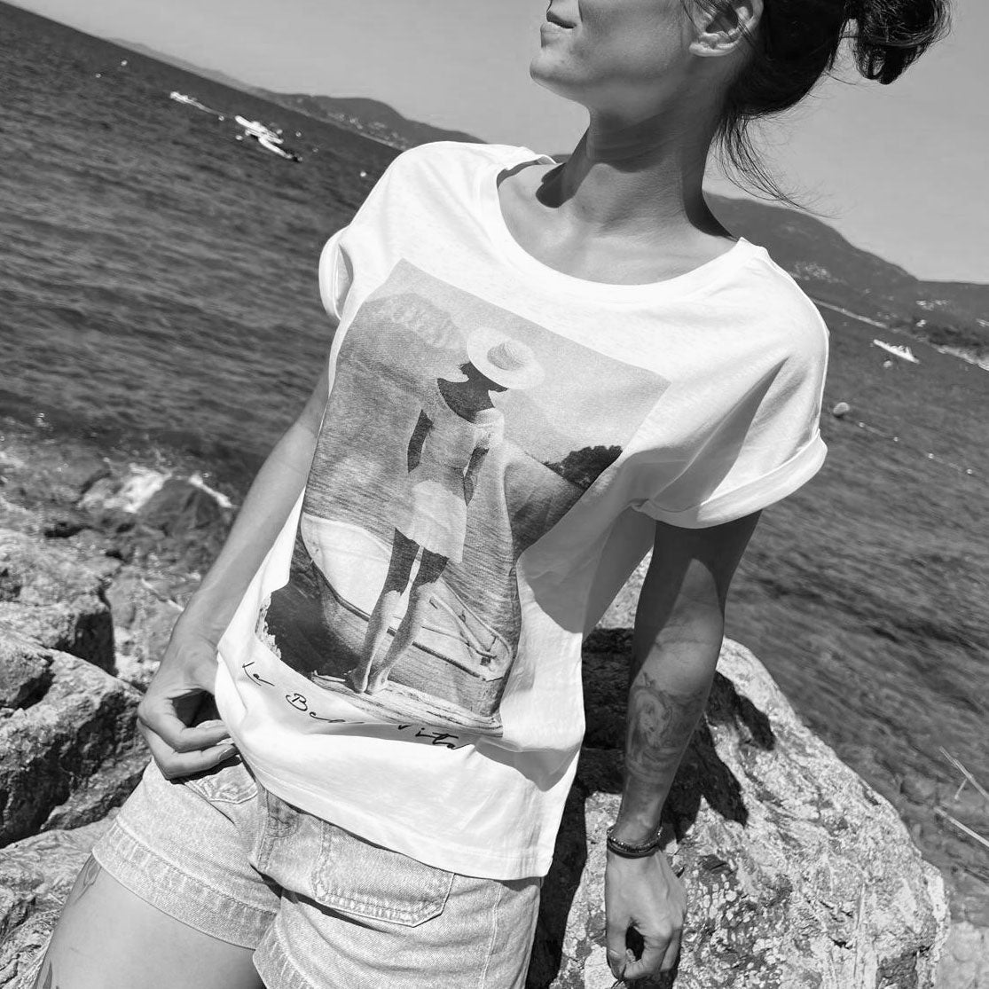 La Bella Vita - T-Shirt weiss
