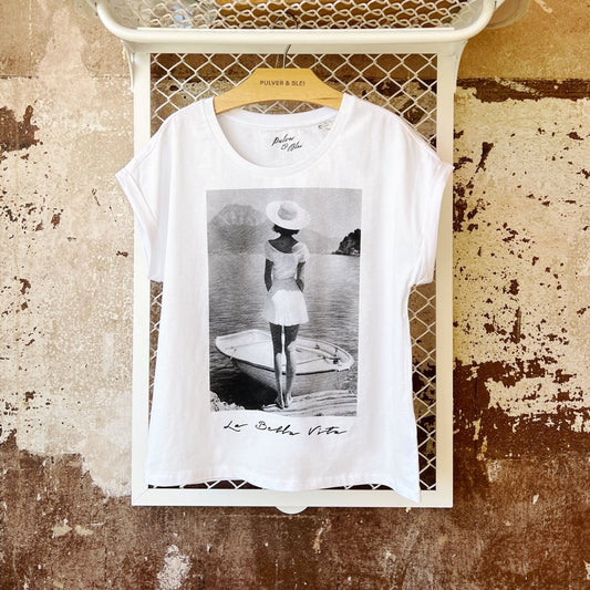 La Bella Vita - T-Shirt weiss