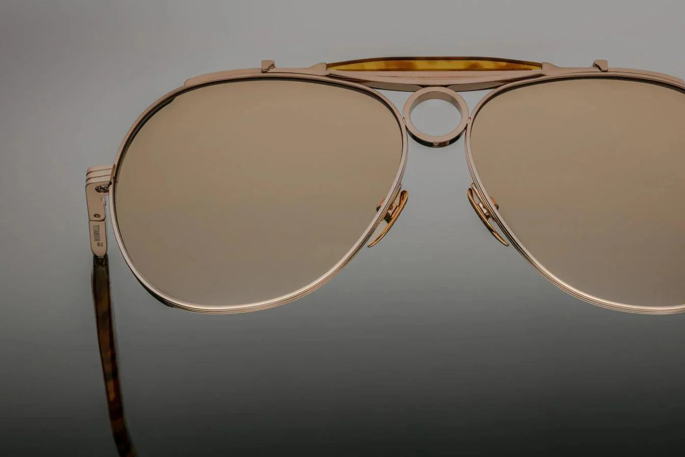 Jacques Marie Mage Aspen Sonnenbrille - Handgefertigt Classic
