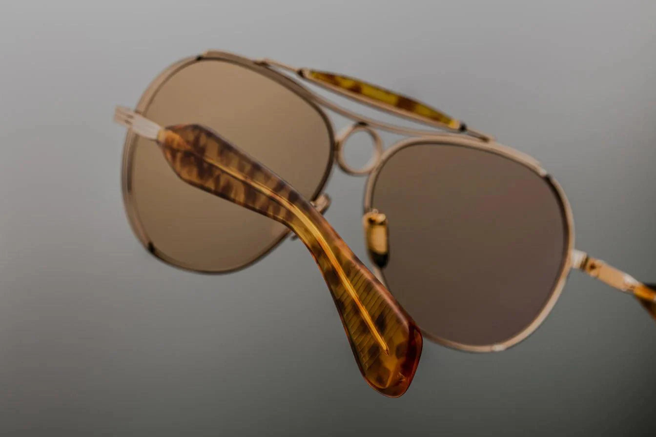 Jacques Marie Mage Aspen Sonnenbrille - Handgefertigt Classic