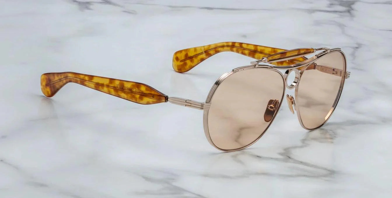 Jacques Marie Mage Aspen Sonnenbrille - Handgefertigt Classic