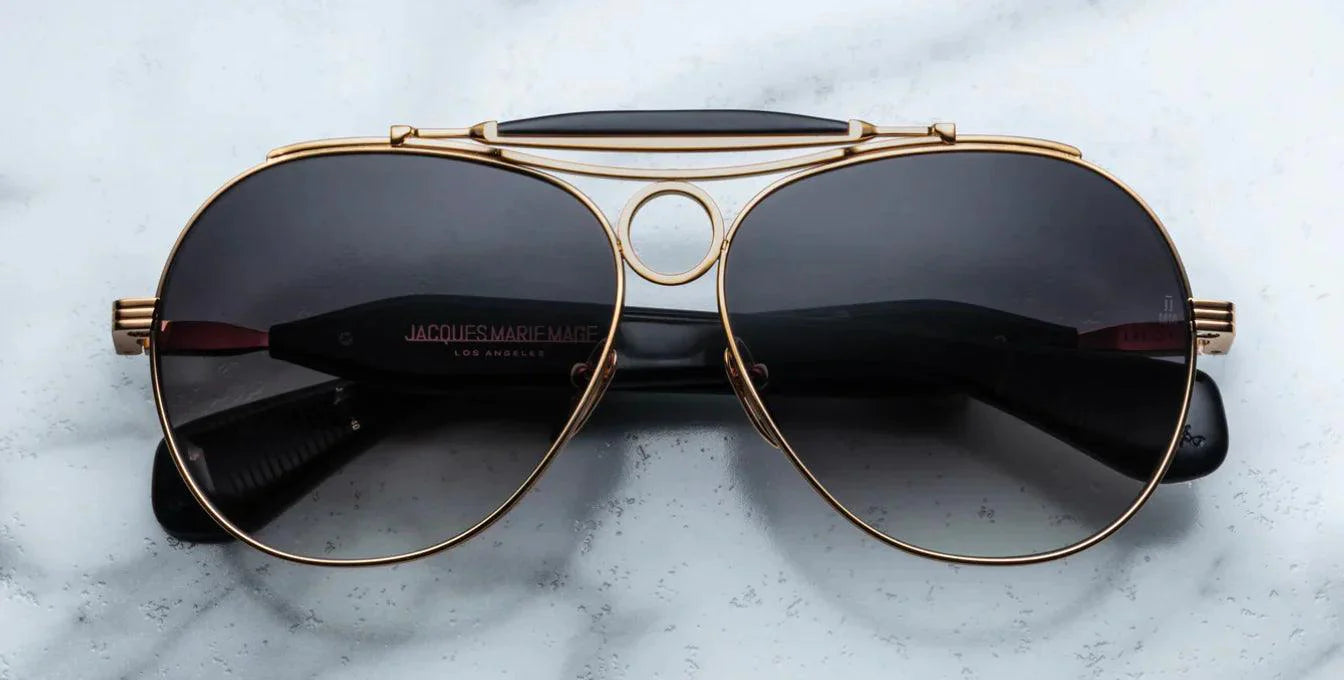 Jacques Marie Mage Aspen Sonnenbrille - Handgefertigt Classic