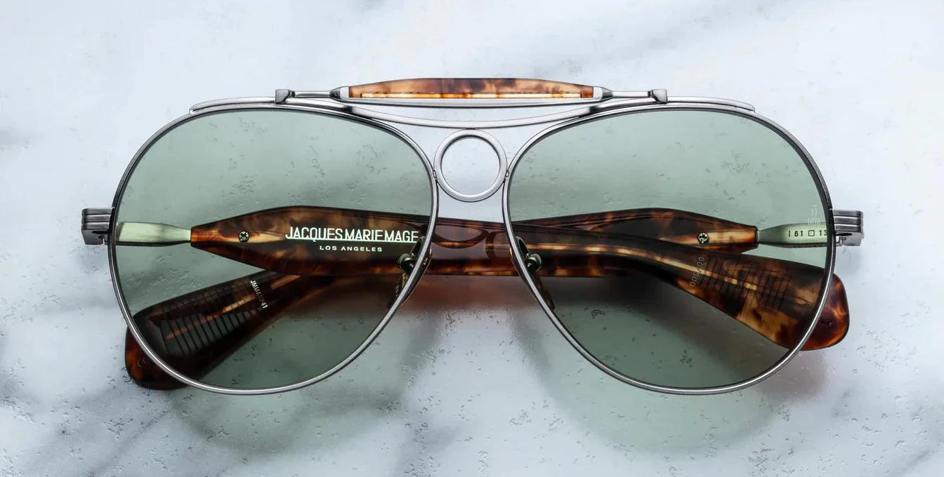 Jacques Marie Mage Aspen Sonnenbrille - Handgefertigt Classic