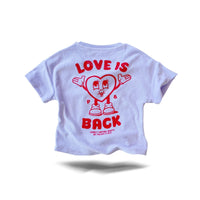 Love is Back - Kids Frottee Shirt Lavendel