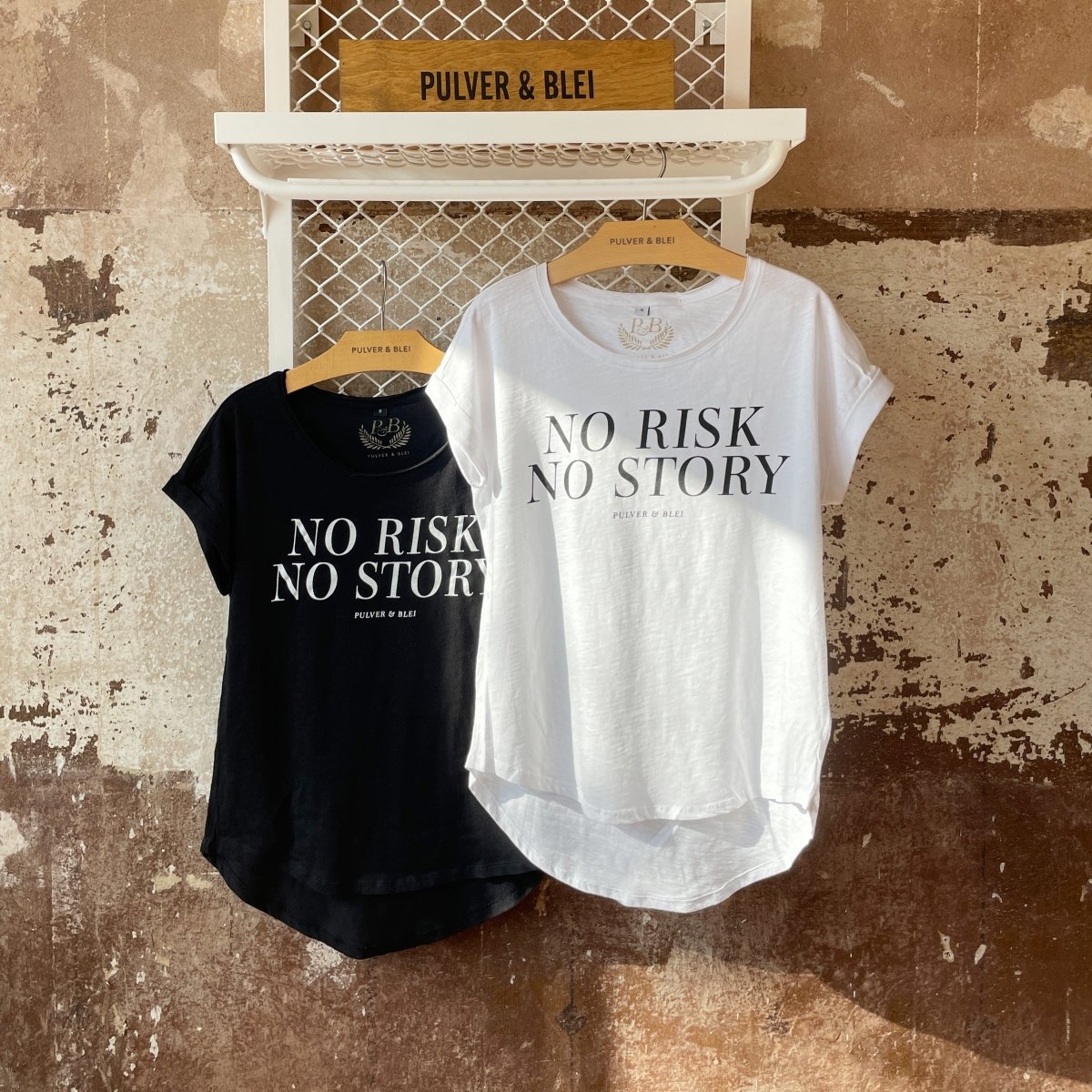 No Risk No Story - Black Fashion Tee
