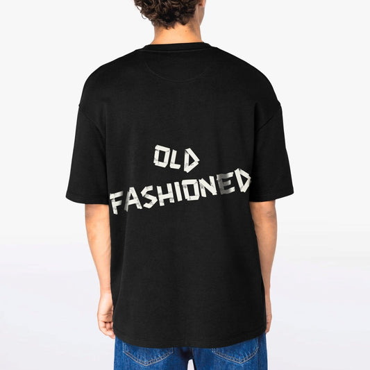 Old Fashioned - Oversize Tee Black