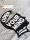 Open Your Mind Dude - T-Shirt grau