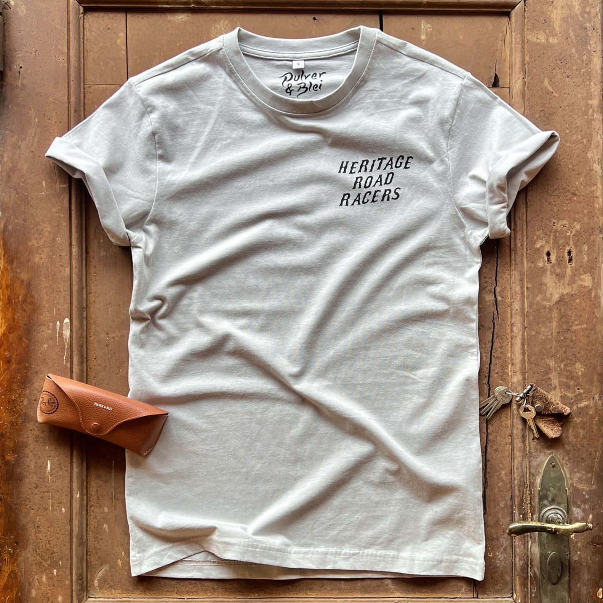 Road Racers - Biker T-Shirt grau