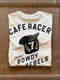 Rowdy Rebels Cafe Racer - T-Shirt Raw Natural