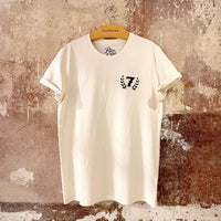 Rowdy Rebels Cafe Racer - T-Shirt Raw Natural