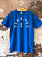 Sea Love T-Shirt Blue