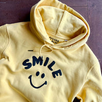 Smile Hoodie - Soft Yellow