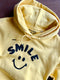 Smile Hoodie - Soft Yellow