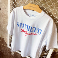 Spaghetti Bolognese - Oversize White