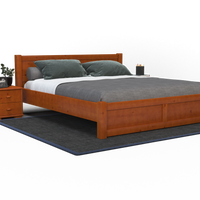 Vanessa Kieferbett | Massivholz | Naturholz | 100% Bio-Bett