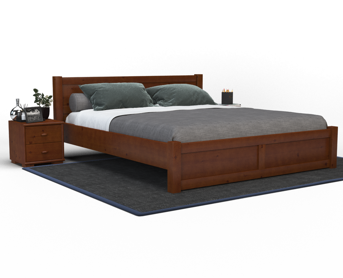 Vanessa Kieferbett | Massivholz | Naturholz | 100% Bio-Bett