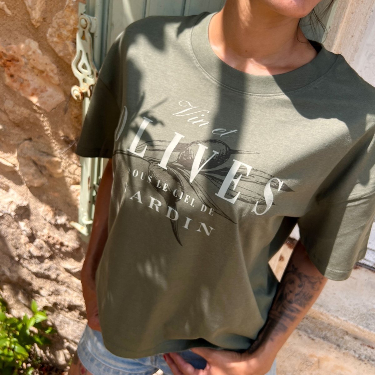 Vin et Olives - Oversize T-Shirt