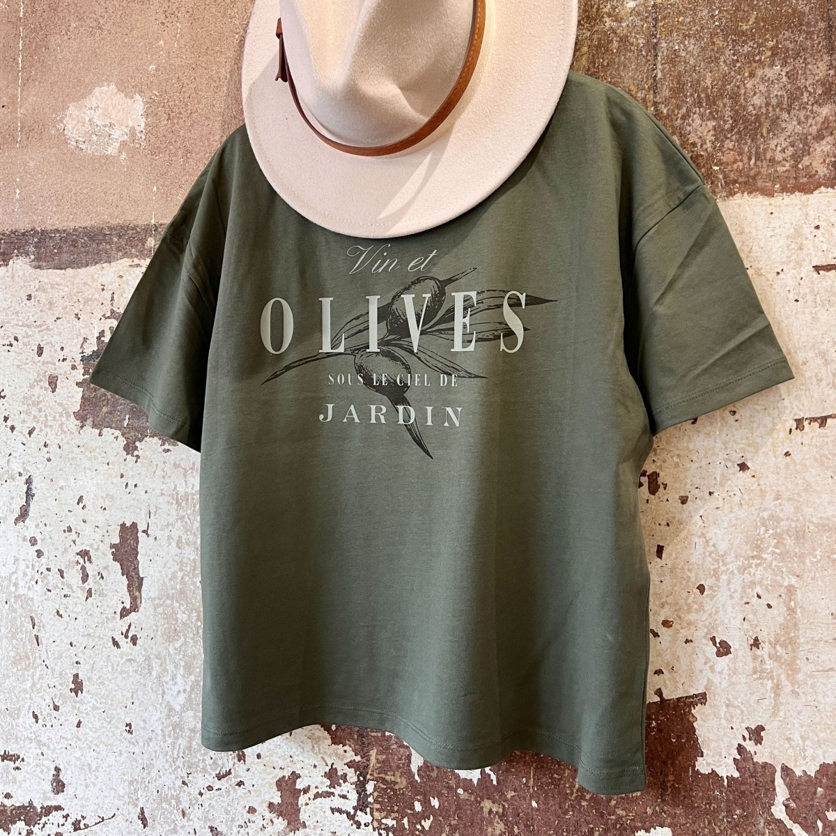 Vin et Olives - Oversize T-Shirt