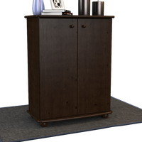 Anika Kommode 110er | Sideboard | Anrichte | 2-Türig mit Regalfächer | 100% Bio Kiefer Massivholz