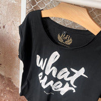 What Ever - Fashion Shirt Black