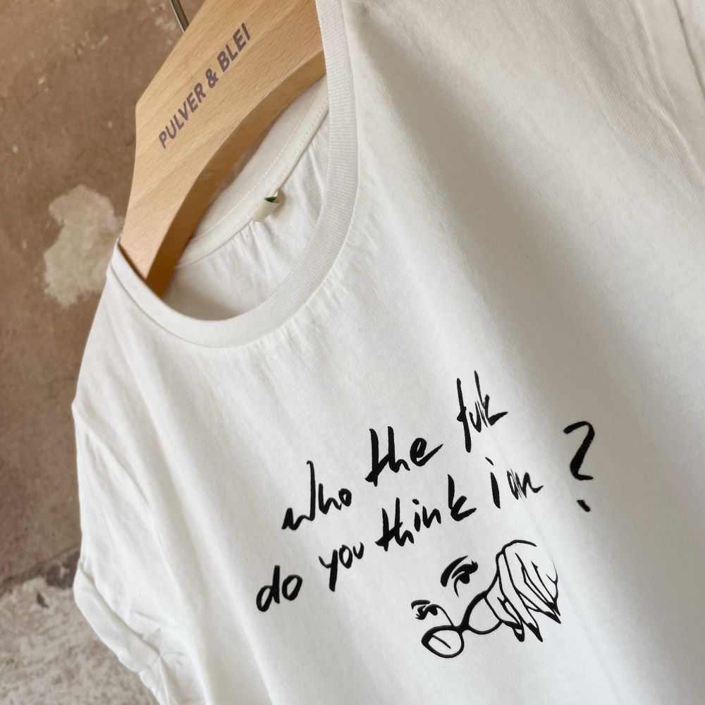 Who the fuck i am - T-Shirt natur